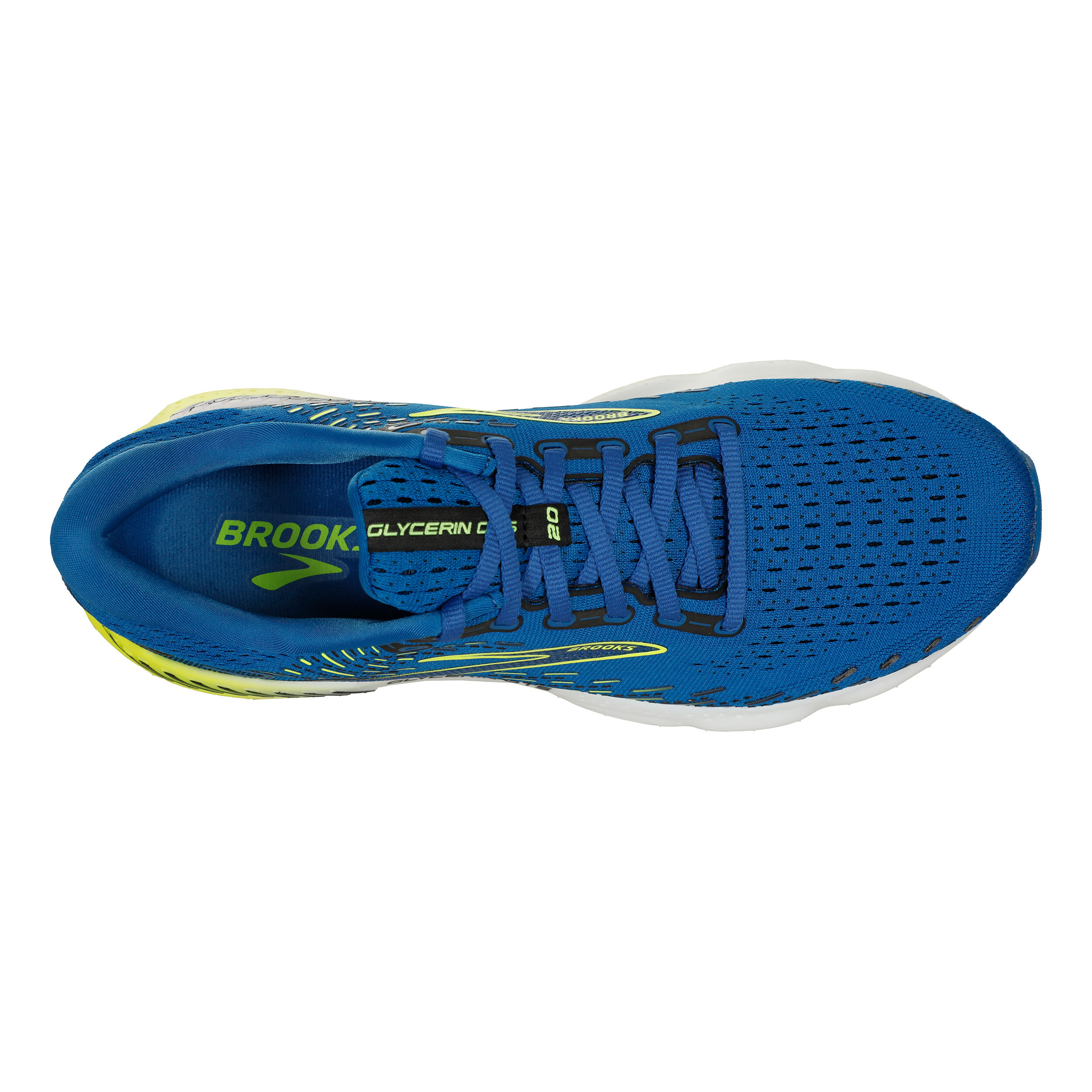 Glycerin GTS 20 Stability Running Shoe Men Blue Yellow