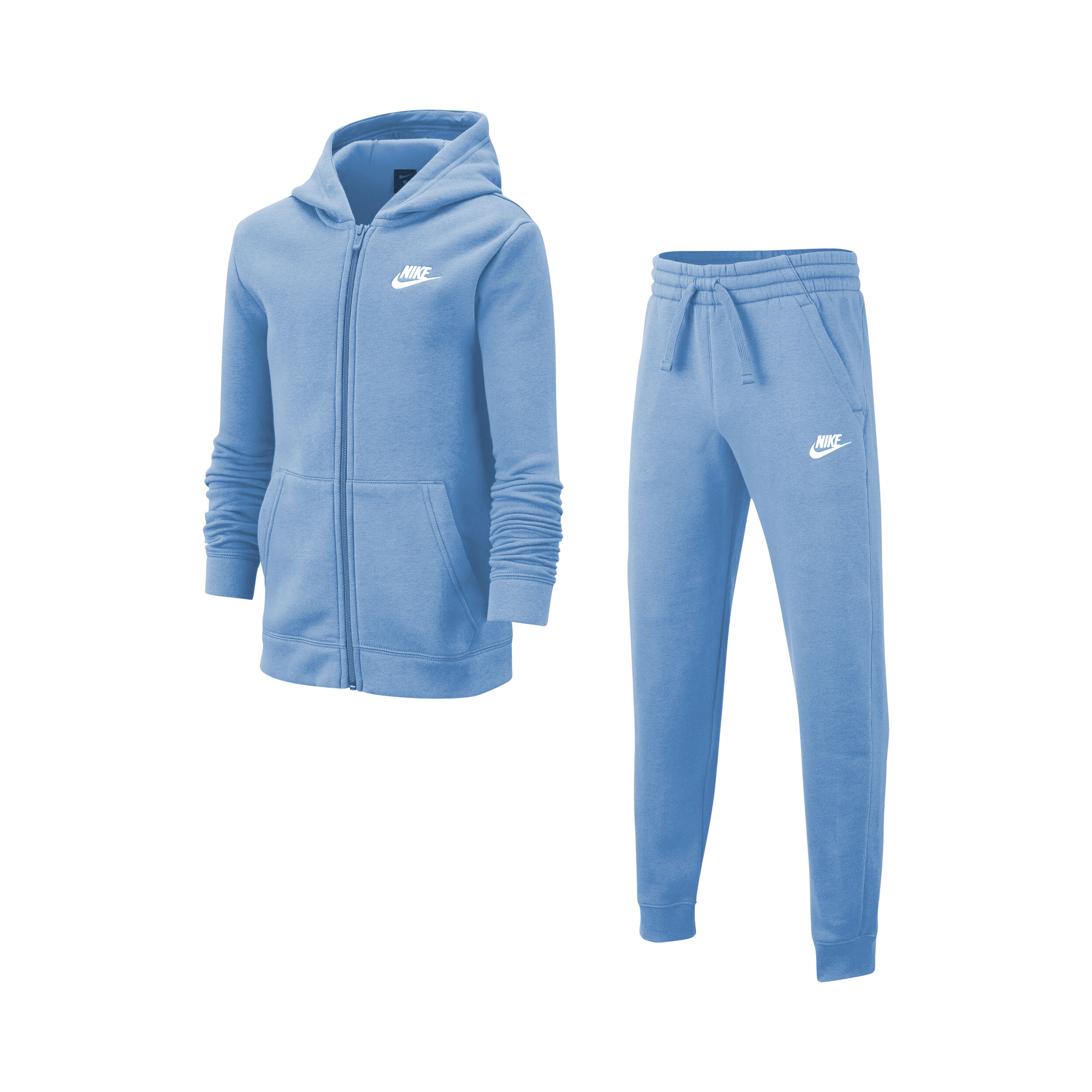 Sportswear Tracksuit Girls Light Blue White