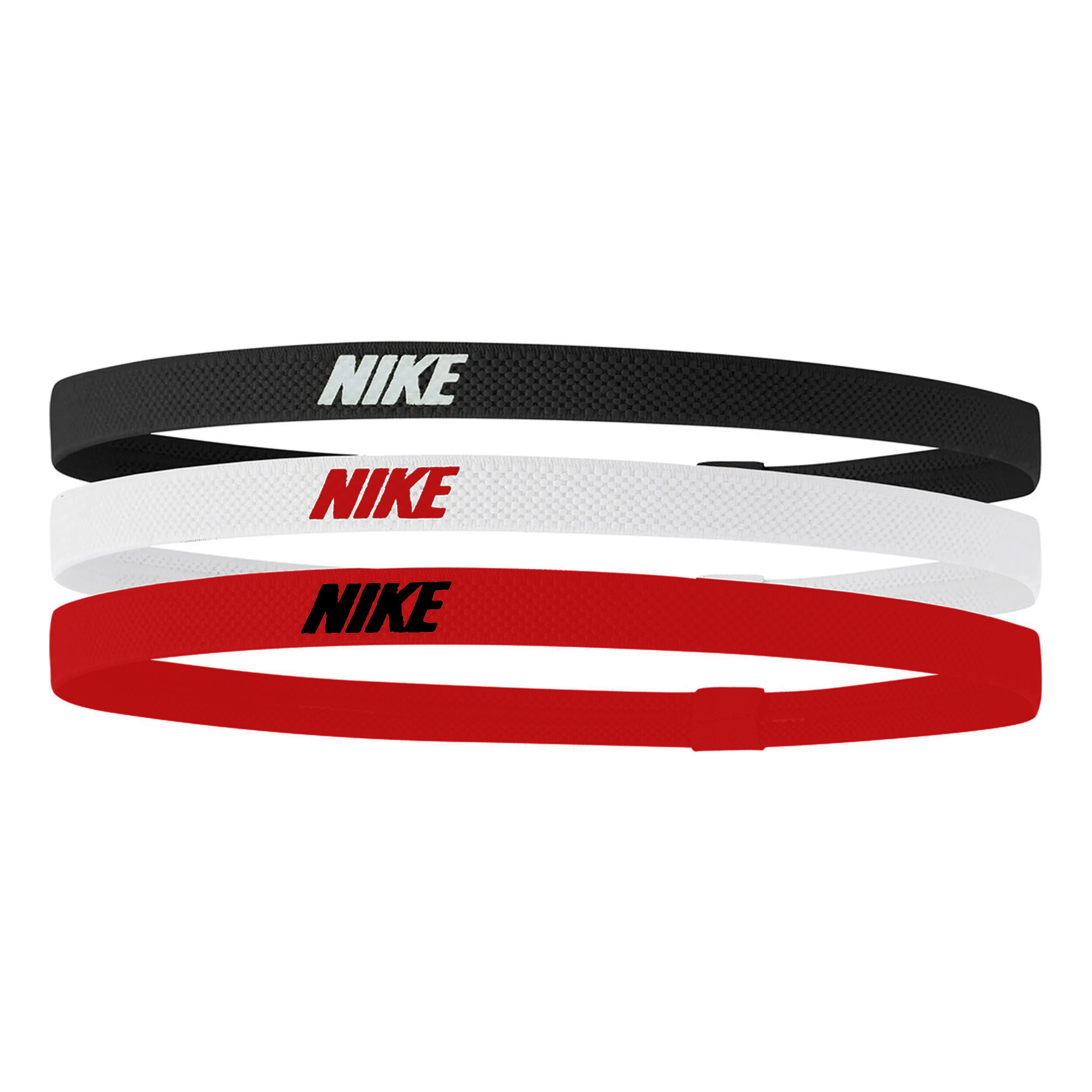 Elastic 2.0 Hair Band 3 Pack Black Multicoloured