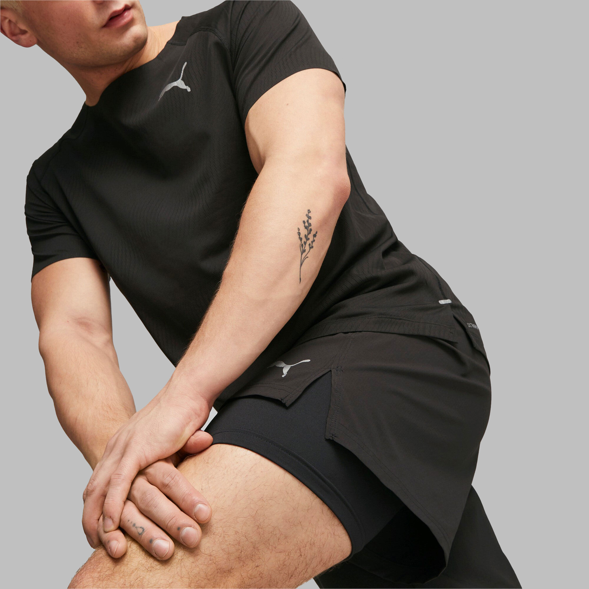 Run Ultraweave 2in1 Shorts Men Black