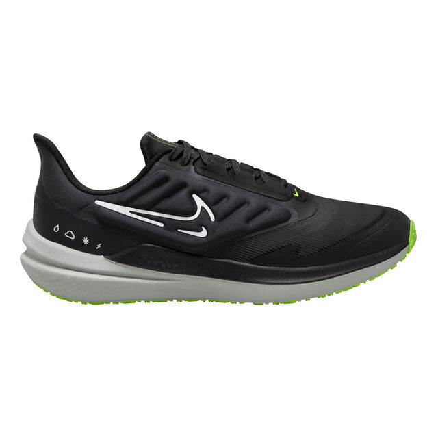 buy Nike Air Winflo 9 Shield Neutral Running Shoe Men - Black, White