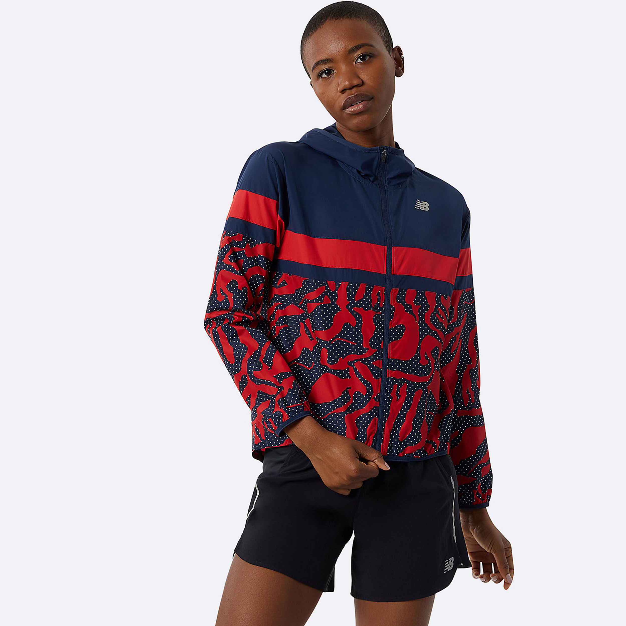 New balance accelerate jacket top