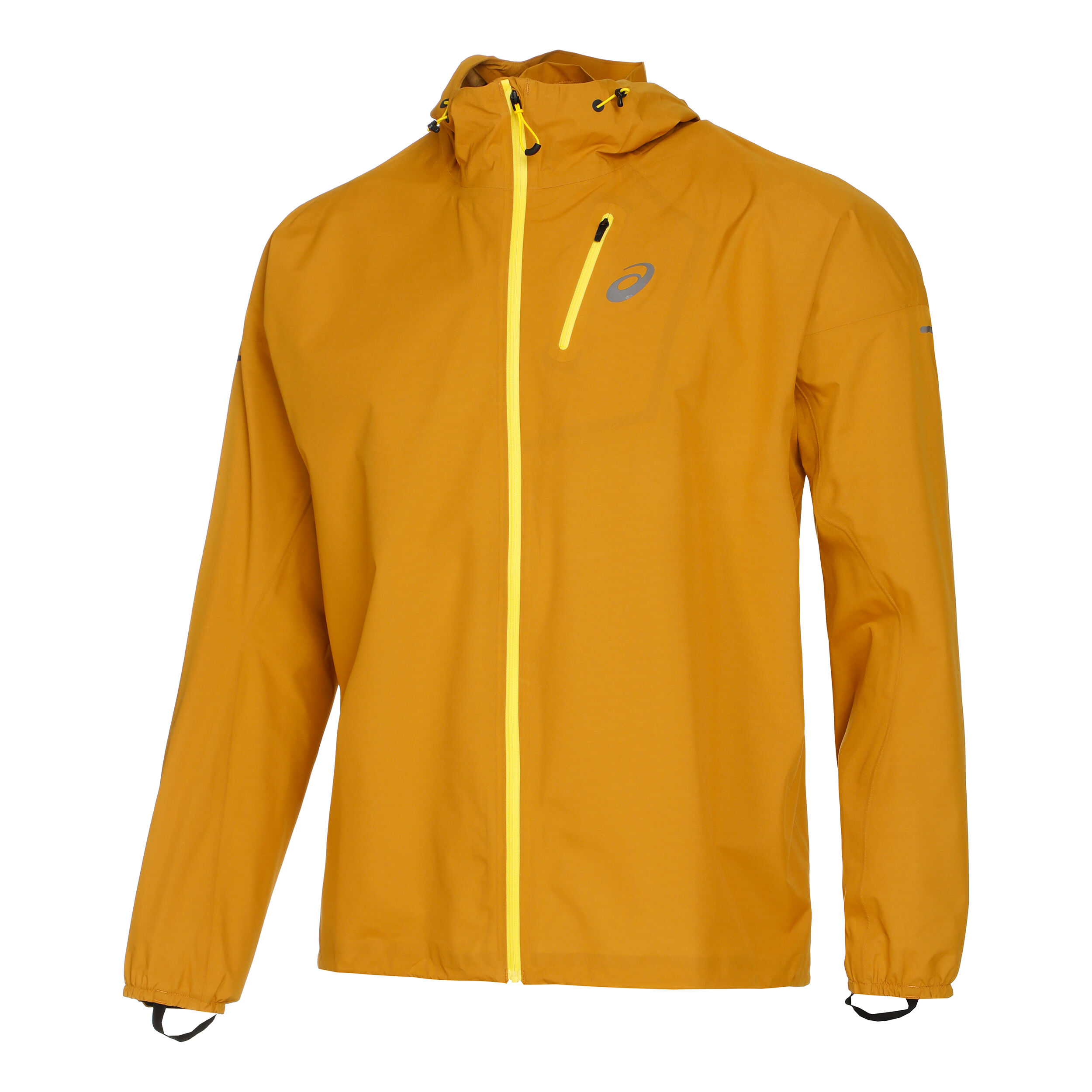 Buy ASICS Fujitrail Waterproof Running Jacket Men Yellow online Running Point UK