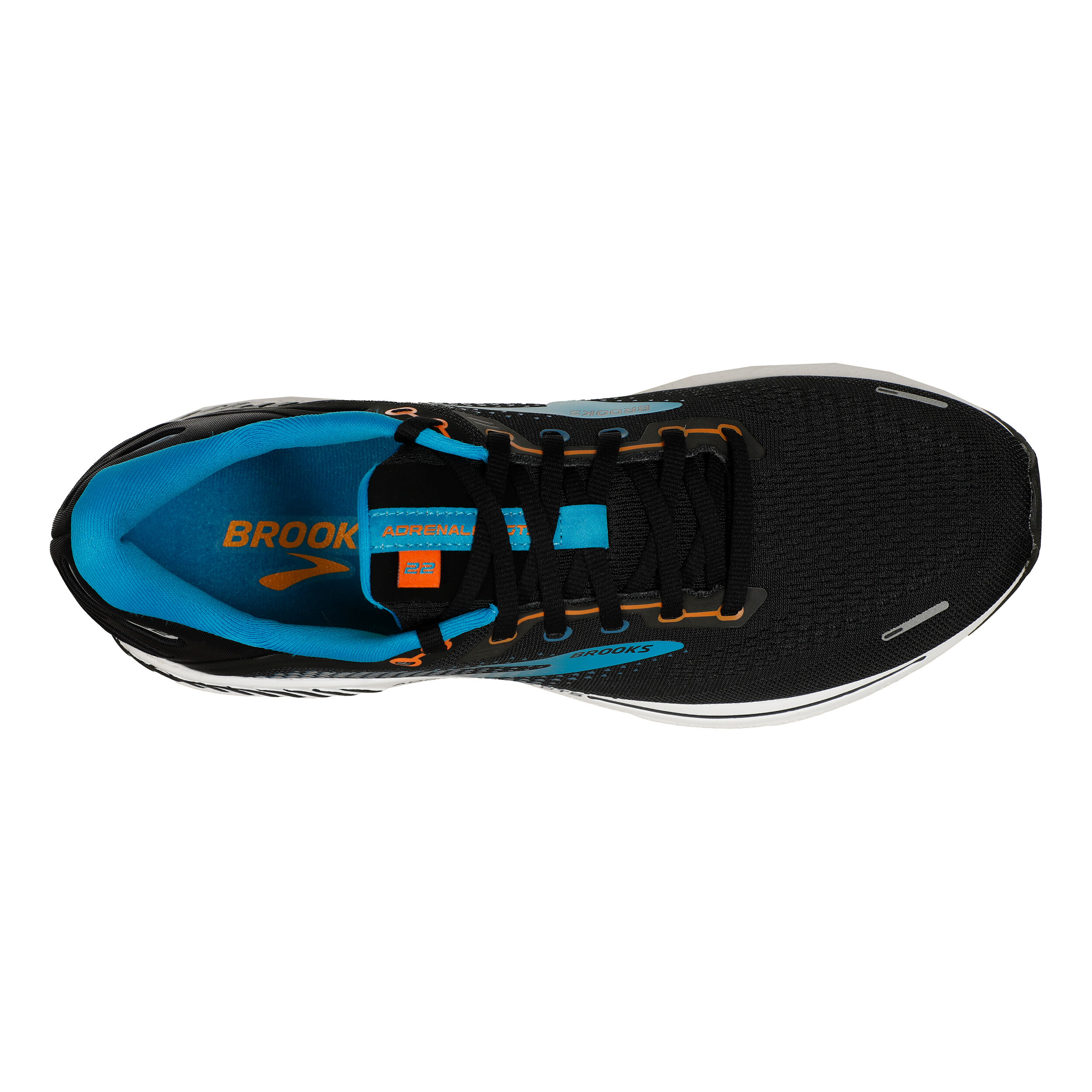 Buy Brooks Adrenaline GTS 22 Stability Running Shoe Men Black Blue online Running Point UK