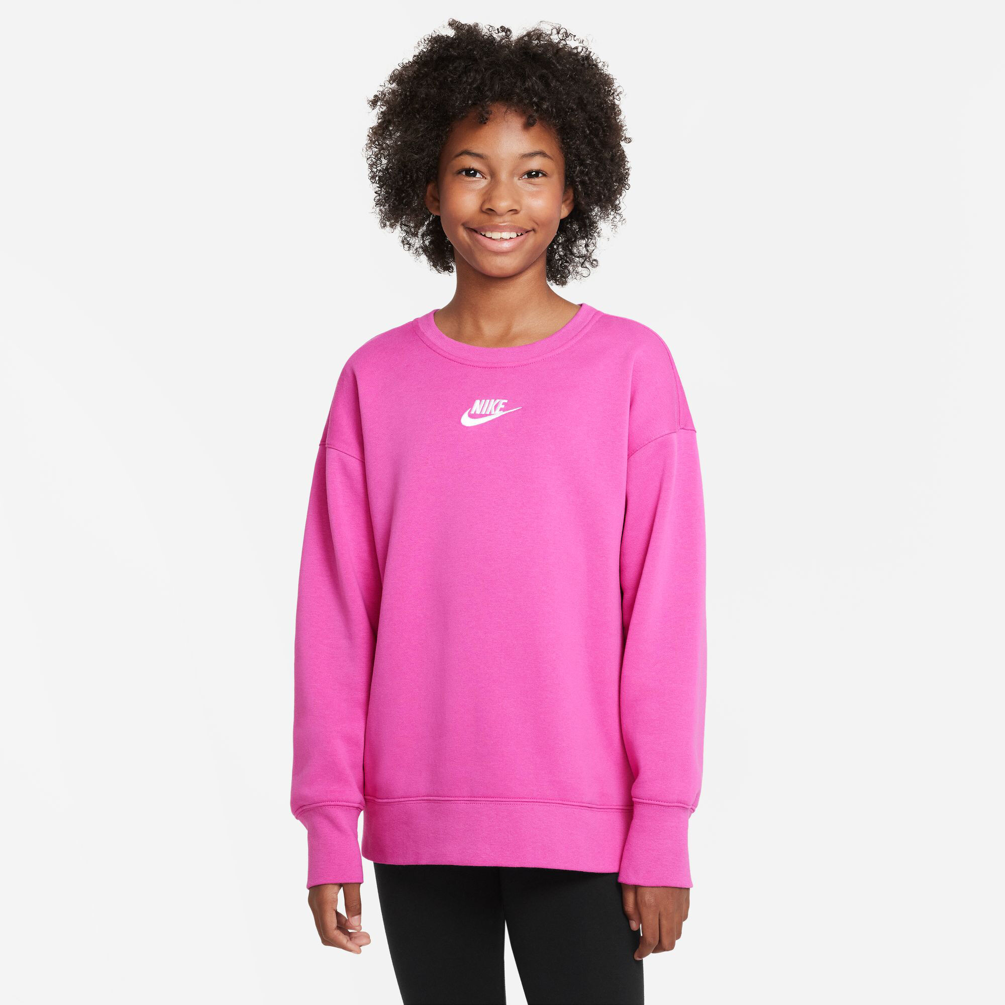 Pink nike jumper top