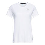 Odlo Clothing Odlo Crew Neck Essential Chill-Tech Running Shirt Women-White