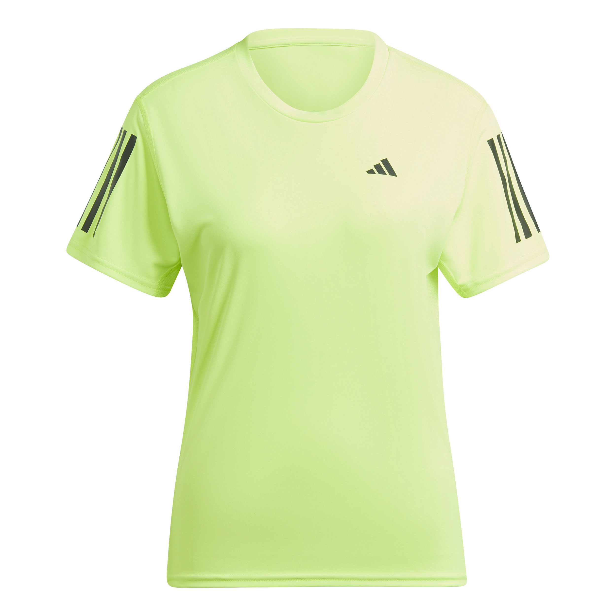 Lime green adidas shirt womens cheap