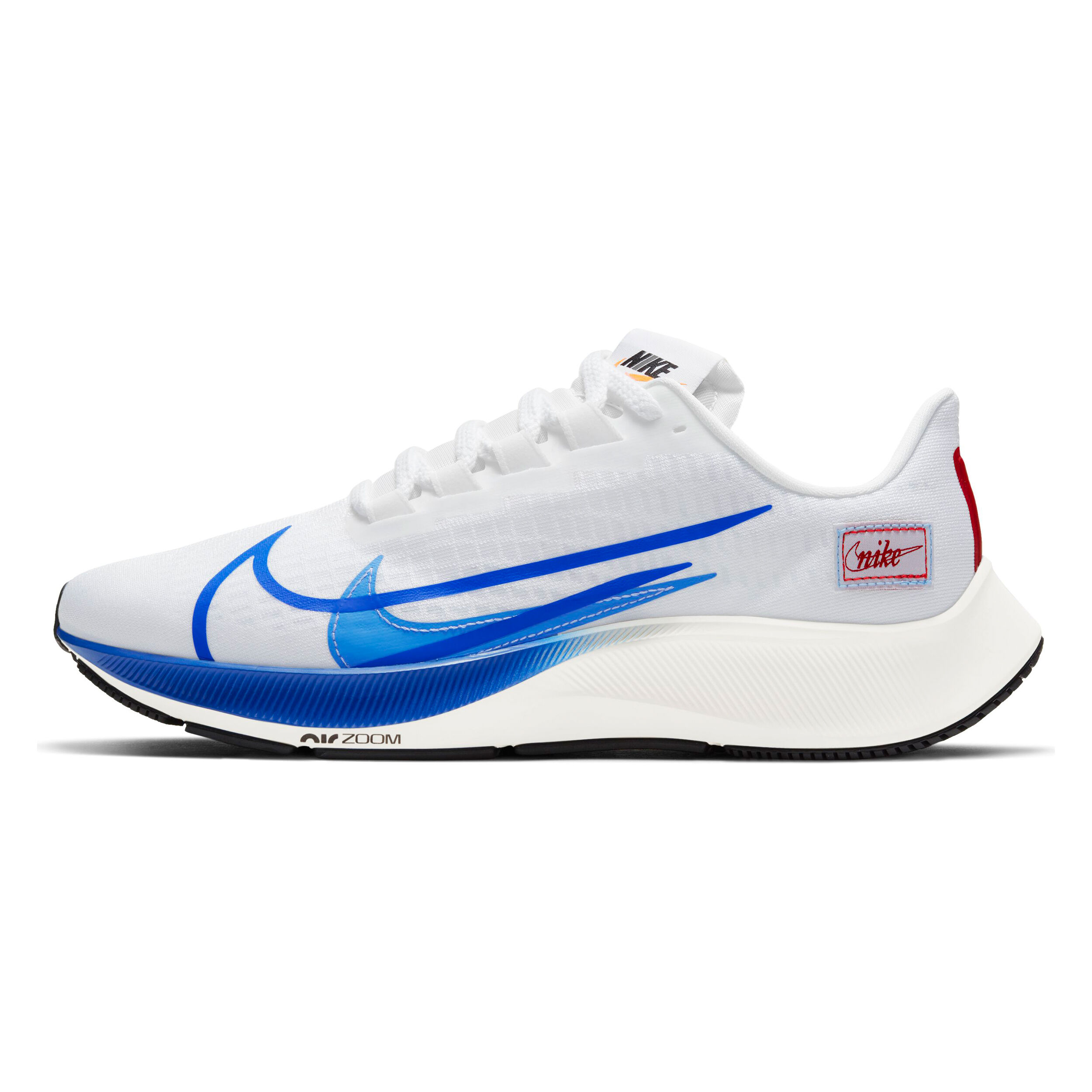 Buy Nike Air Zoom Pegasus 37 Premium Neutral Running Shoe Men White Blue in size 48 5 online Running Point UK