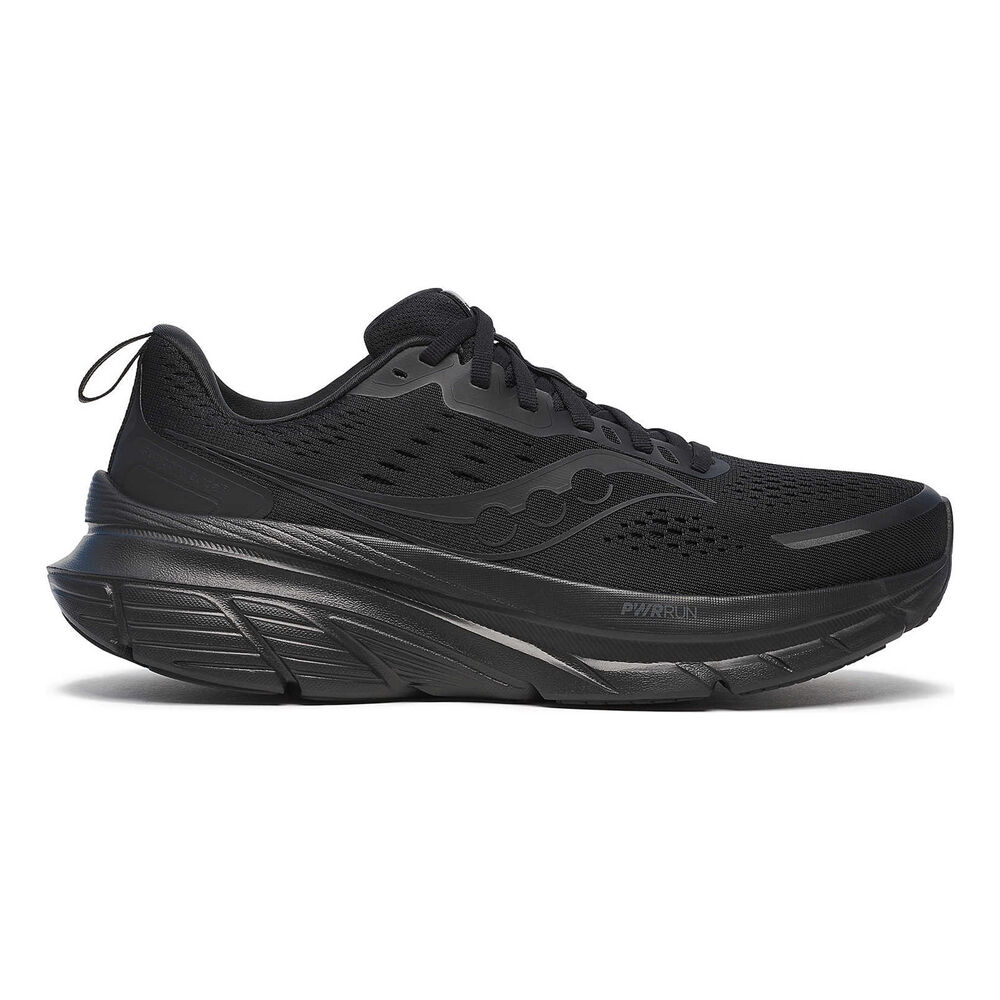 Saucony Guide 18 Stability Running Shoe Men - Black, Size 10