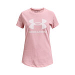 Under Armour Clothing Under Armour Sportstyle Logo T-Shirt Girls - rose, white
