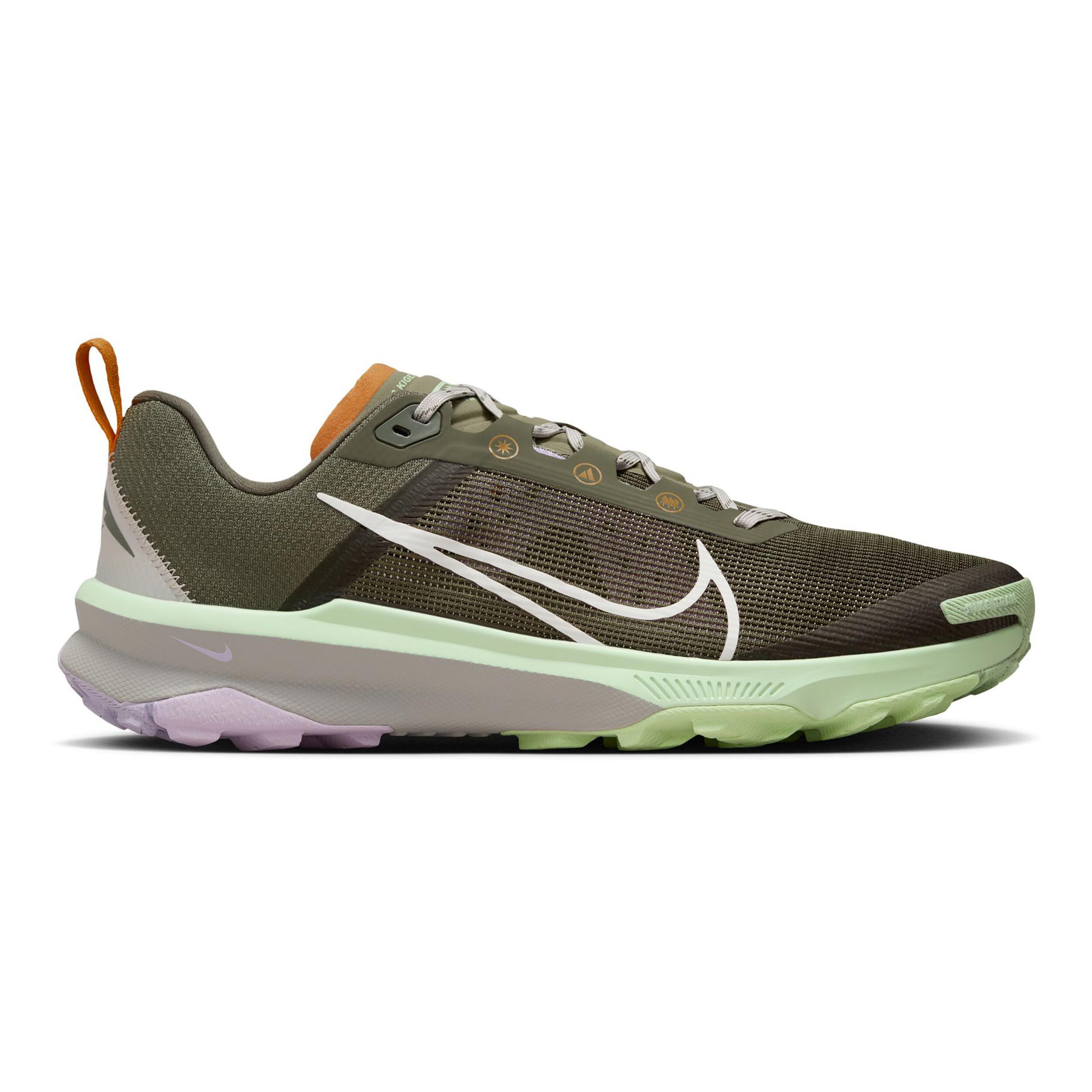 Nike womens running shoes olive green discount