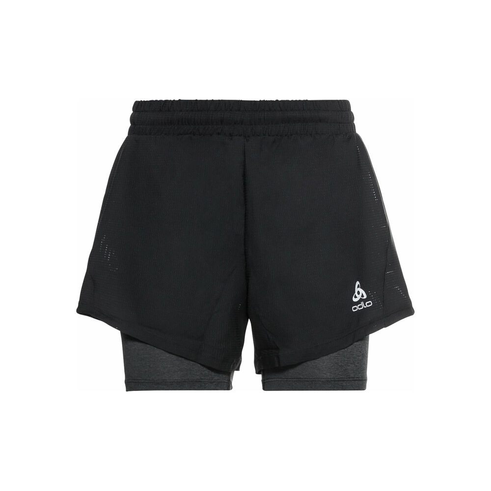 Odlo Easy 5in 2in1 Shorts Women - Black, Size XS