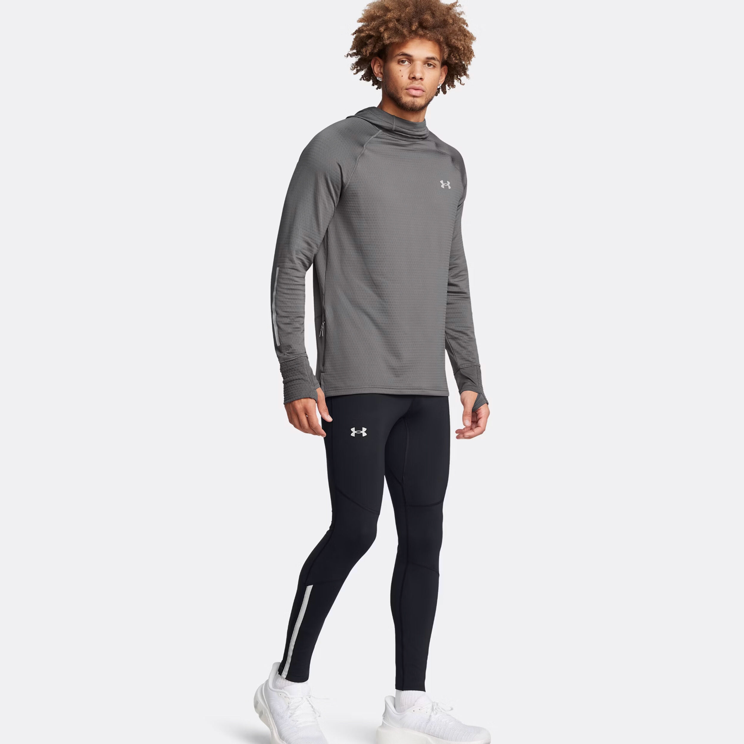 Buy Under Armour Launch Elite Coldweather Running Tights Men Black in size L online Running Point UK