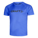 Craft Clothing Craft Core Essence Logo Running Shirt Men-Blue