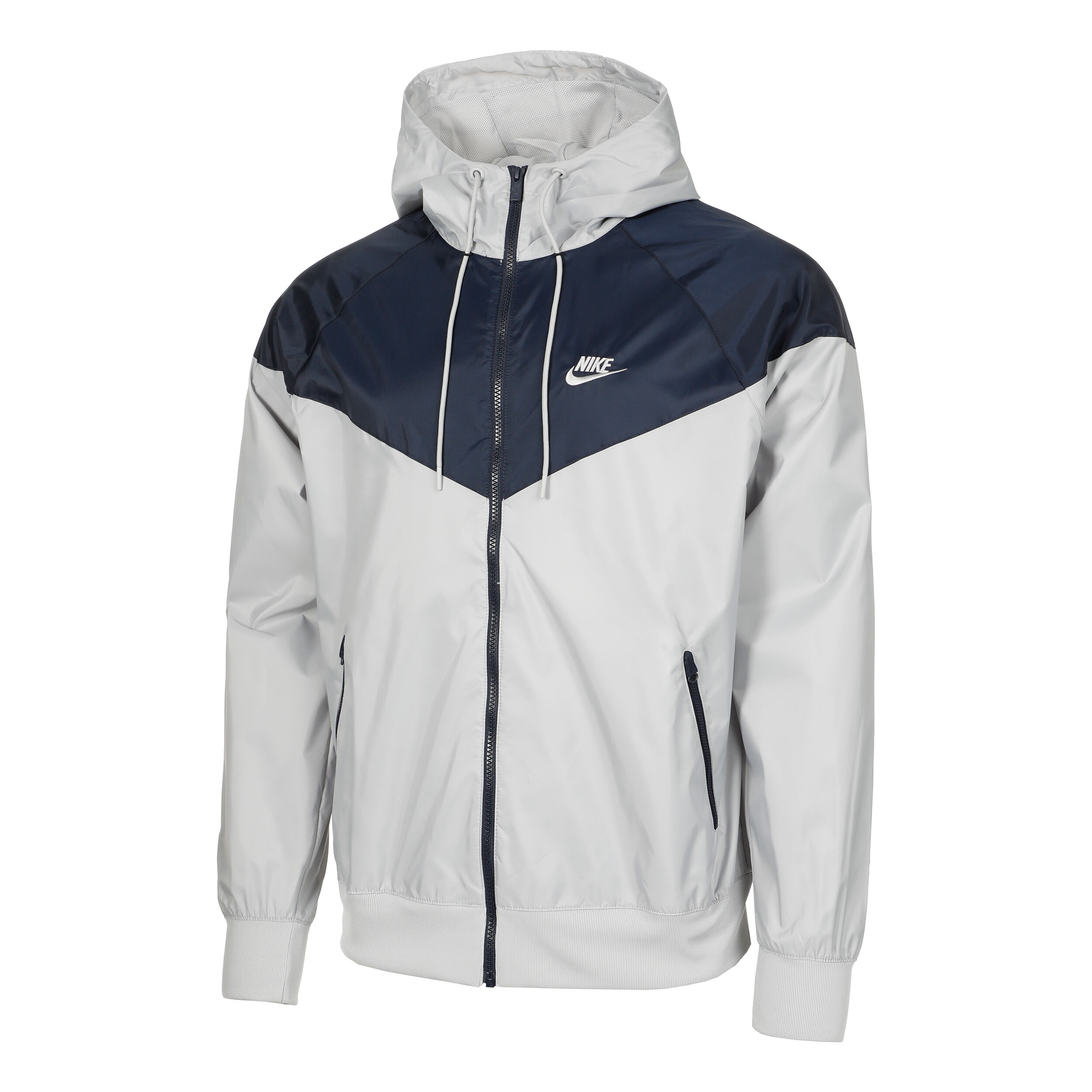 Heritage Essentials Windrunner Training Jacket Men Lightgrey Dark Blue