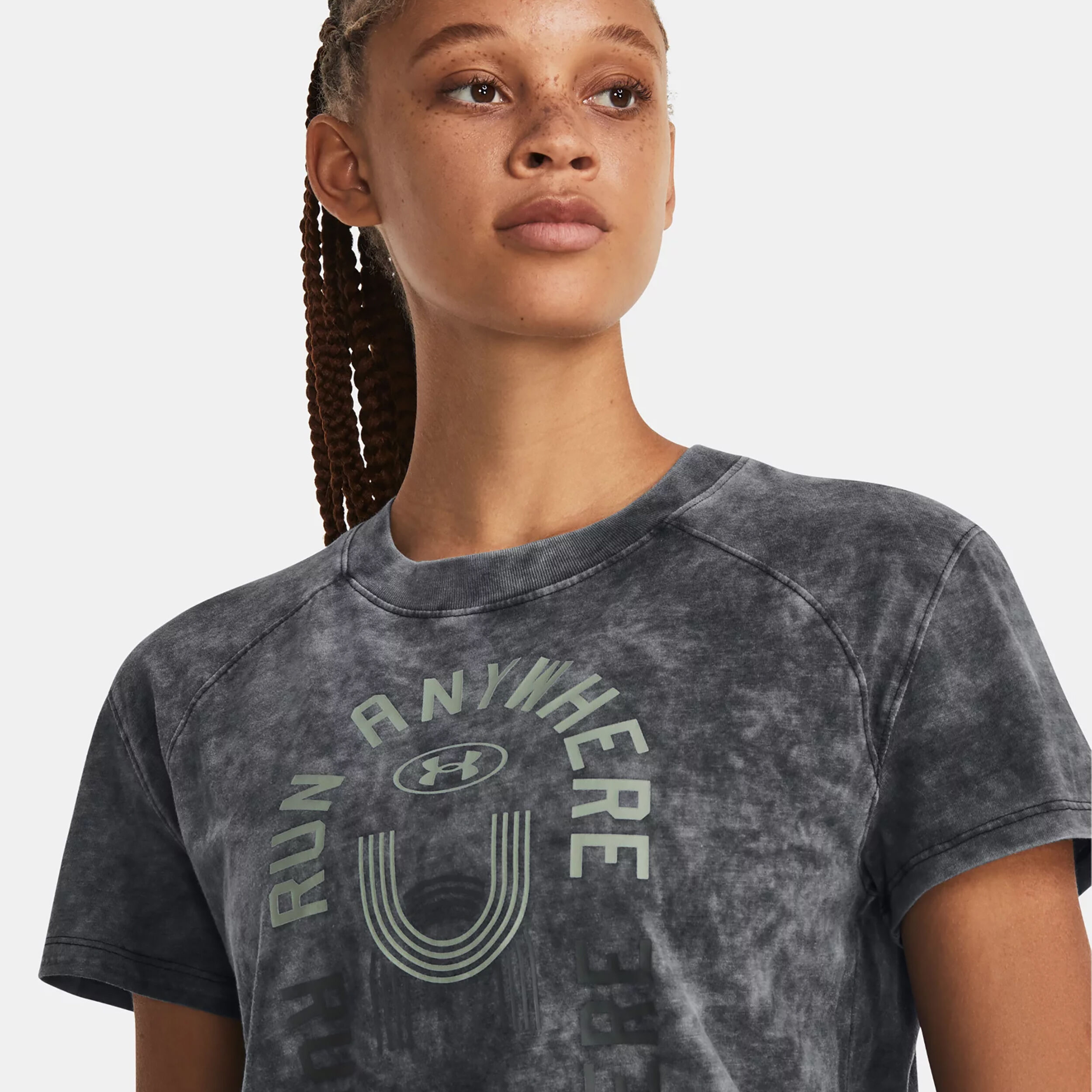 Buy Under Armour Run Everywhere Graphic Running Shirt Women Black online Running Point UK