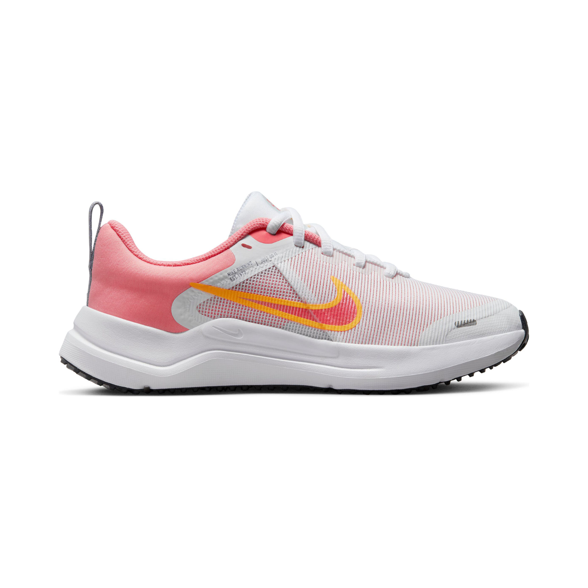 Buy Nike Downshifter 12 Neutral Running Shoe Kids White Pink