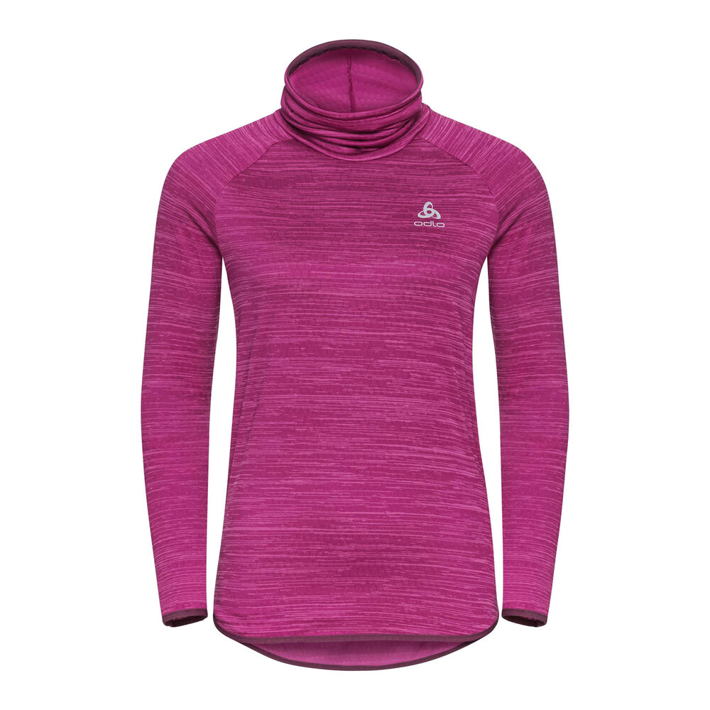 Odlo Easy Warm Mid Layer Long Sleeve Women - Pink, Size XS