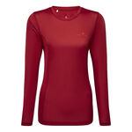Ronhill Clothing Ronhill Tech Longsleeve Running Shirt Women-Red