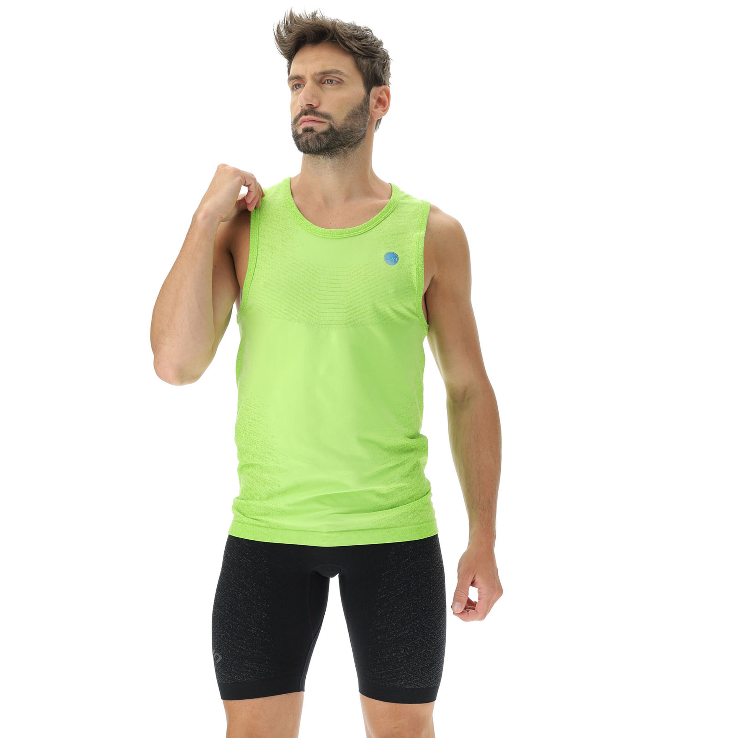 Buy UYN Exceleration OW Sleeveless Tank Top Men Neon Yellow Neon