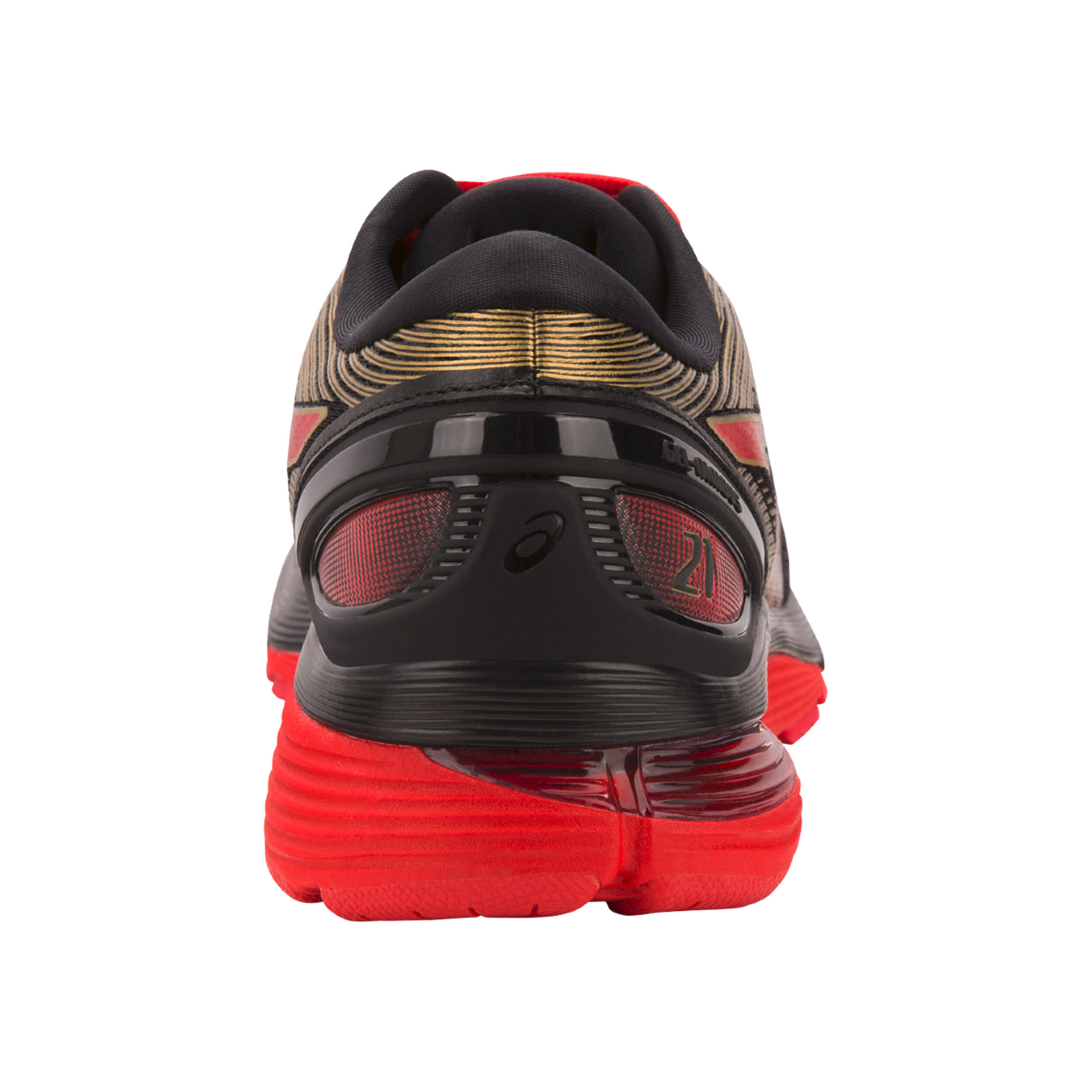 Buy ASICS Gel Nimbus 21 Neutral Running Shoe Men Black Red online Running Point UK