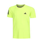 adidas Clothing adidas Club 3 Stripes T-Shirt Boys - neon yellow, 