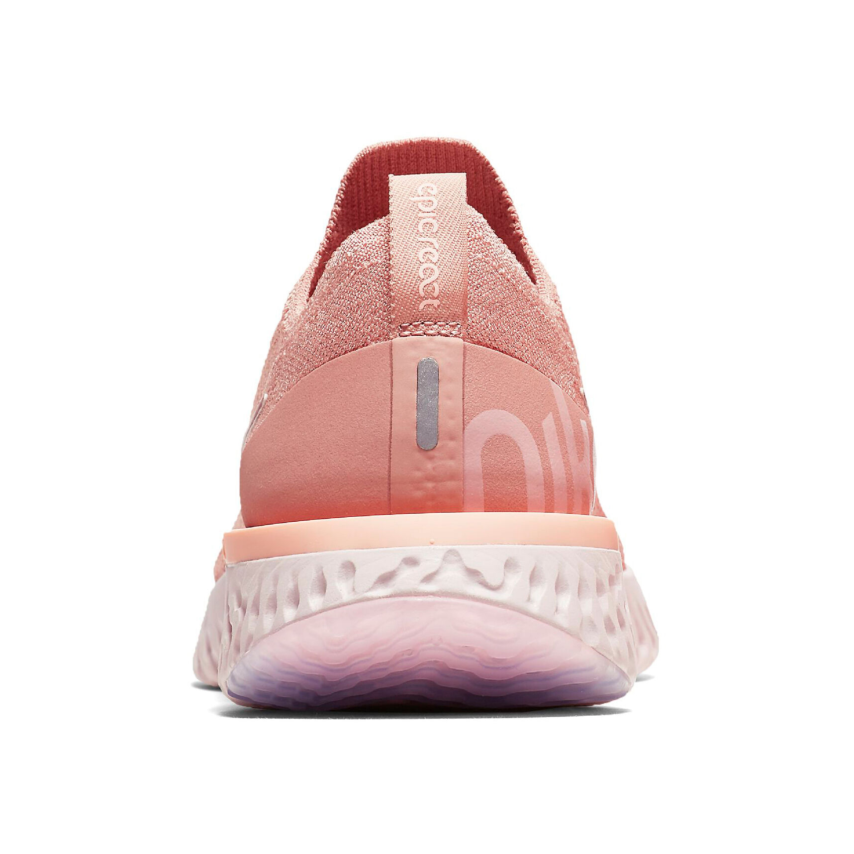 Nike women's epic react flyknit running shoes pink sales