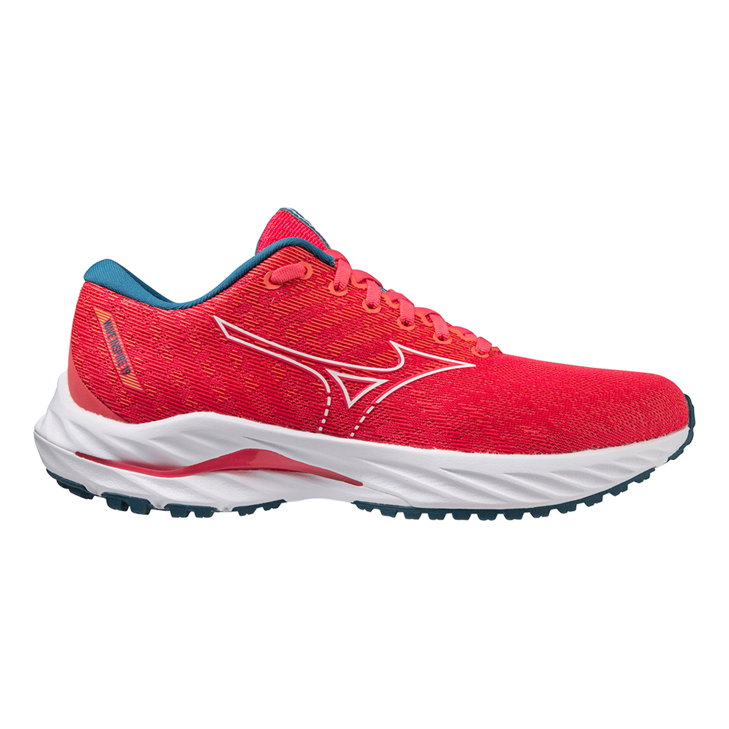 Buy Mizuno Wave Inspire 19 Stability Running Shoe Women Red White online Running Point UK