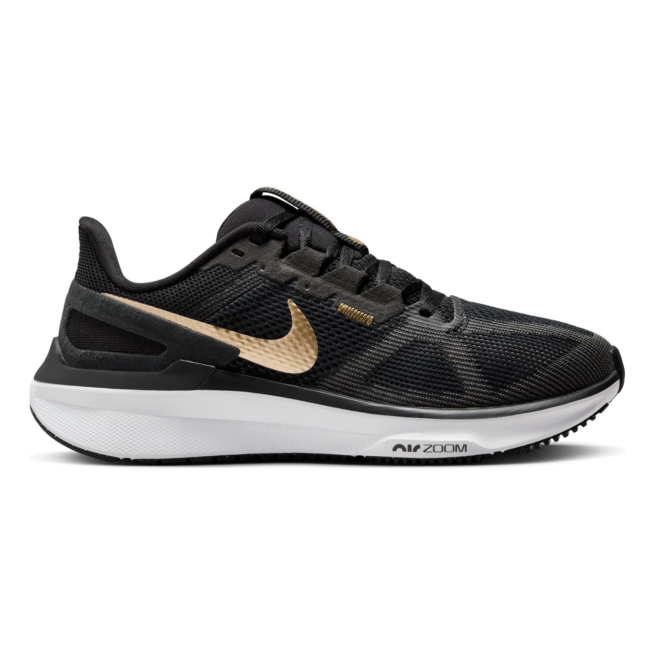 Nike women's sneakers black and gold shop