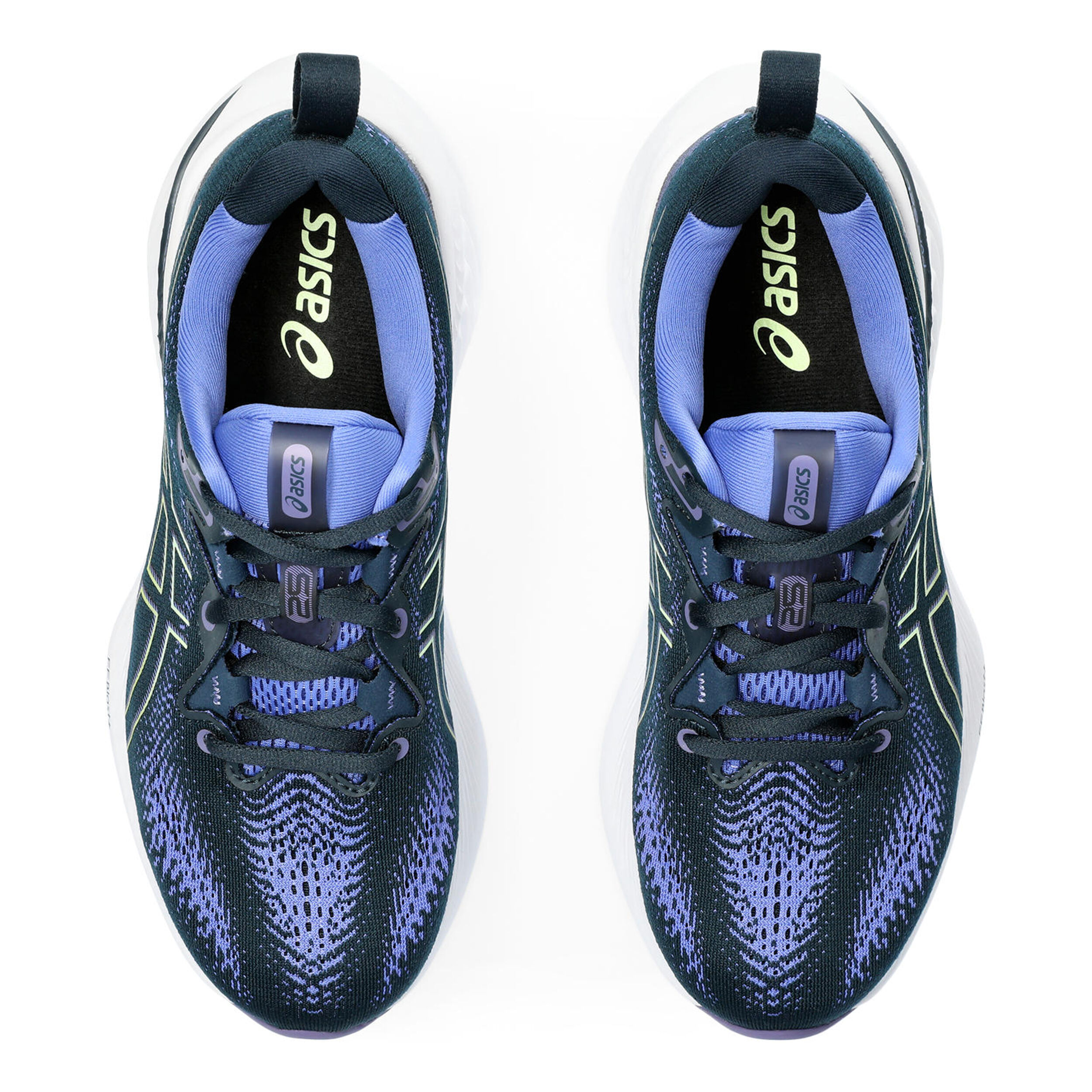 Gel Cumulus 25 Neutral Running Shoe Women Blue Neon Yellow