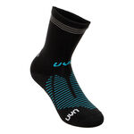 UYN Clothing UYN Waterproof Running Socks-Black,Blue