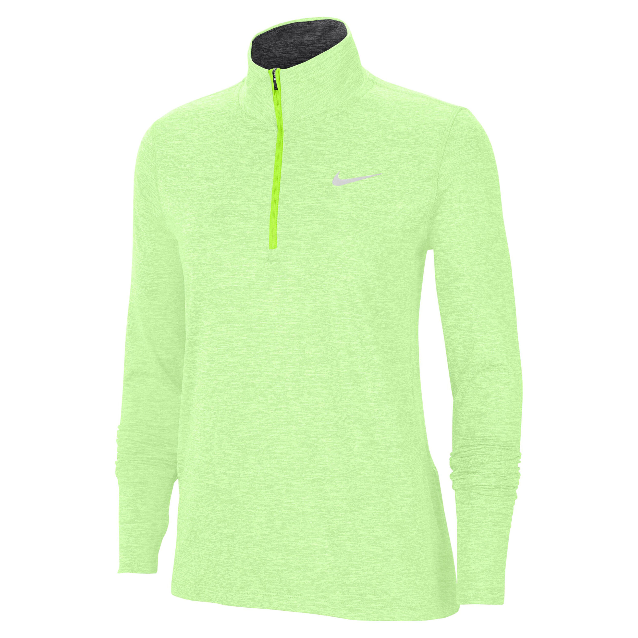 Buy Nike Element Half Zip Long Sleeve Women Neon Yellow online Running Point UK