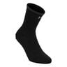 Velociti Lite Crew  Running Socks Unisex-black, black
