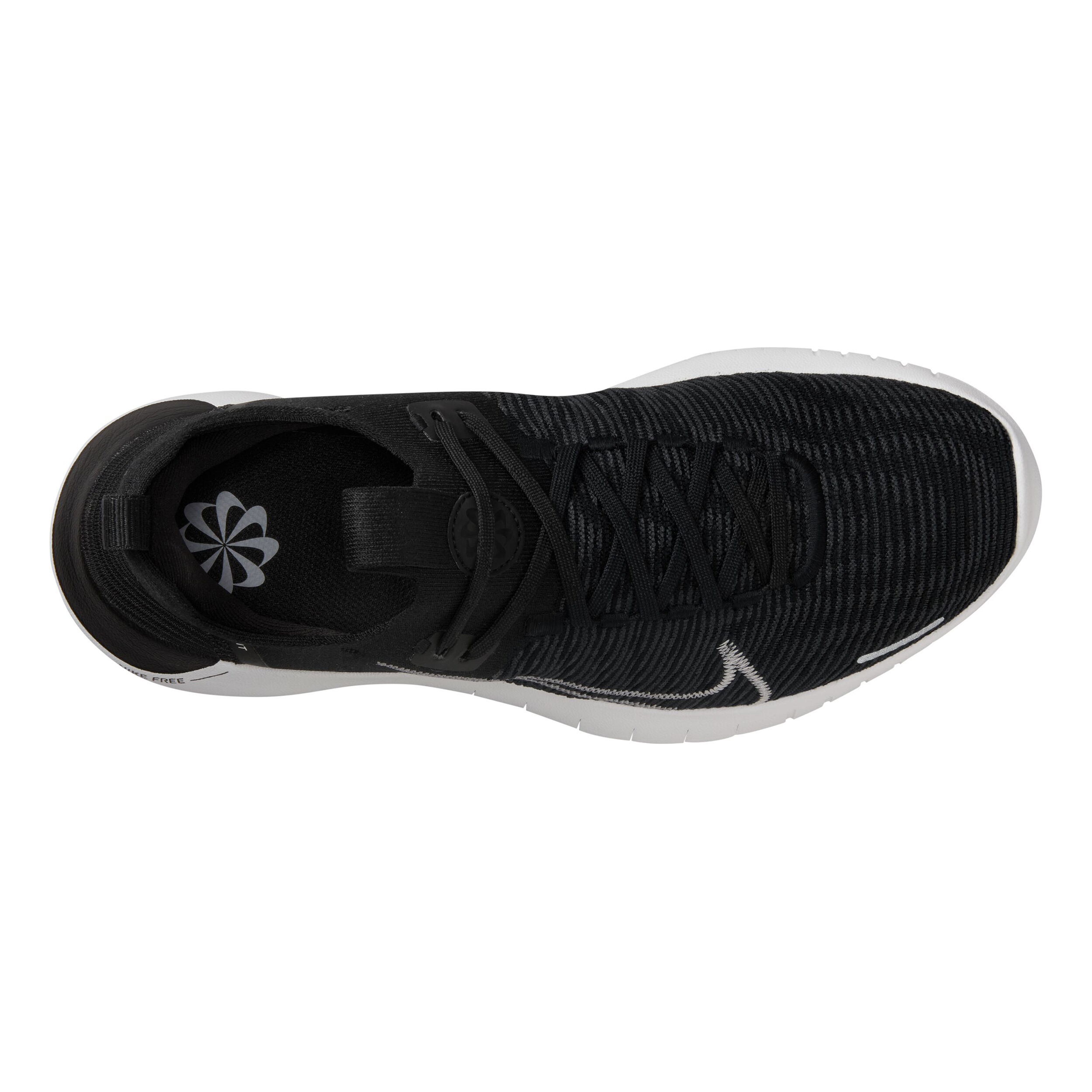 Free Run Flyknit Next Nature Neutral Running Shoe Men Black White