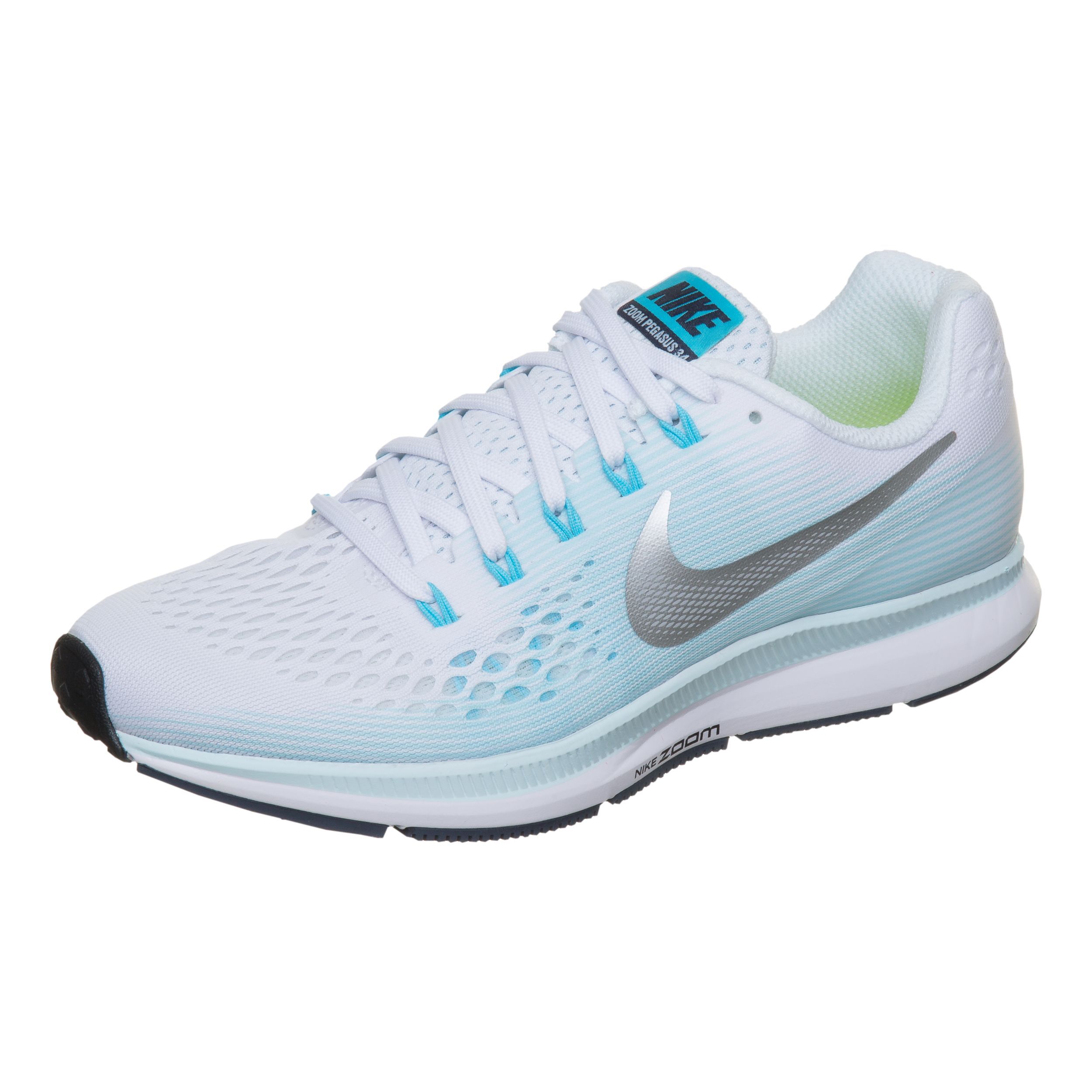 Buy Nike Air Zoom Pegasus 34 Neutral Running Shoe Women White Turquoise online Running Point UK