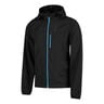  Feel the Vybe Fly Running jacket Men-black, turquoise
