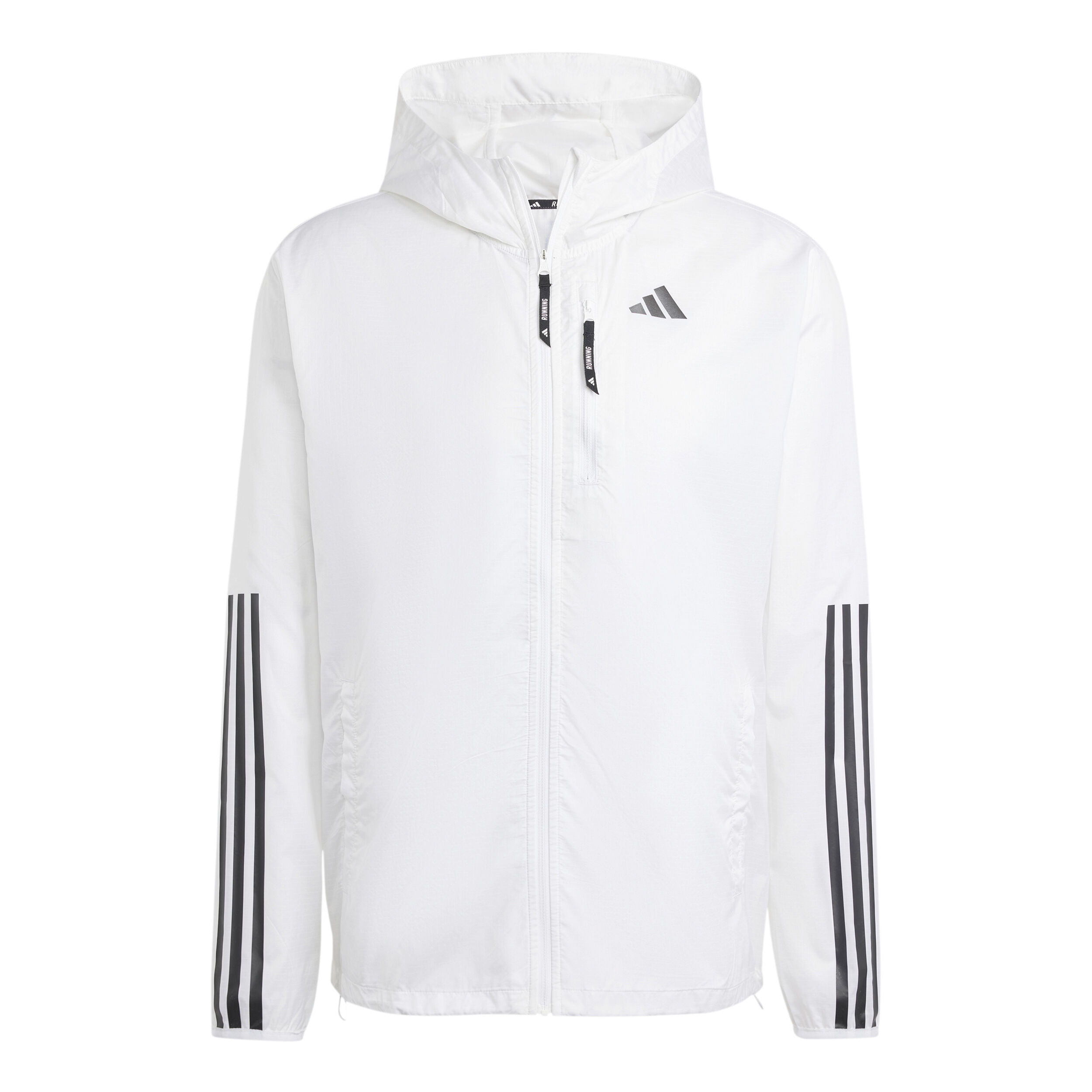 Transparent running jacket outlet