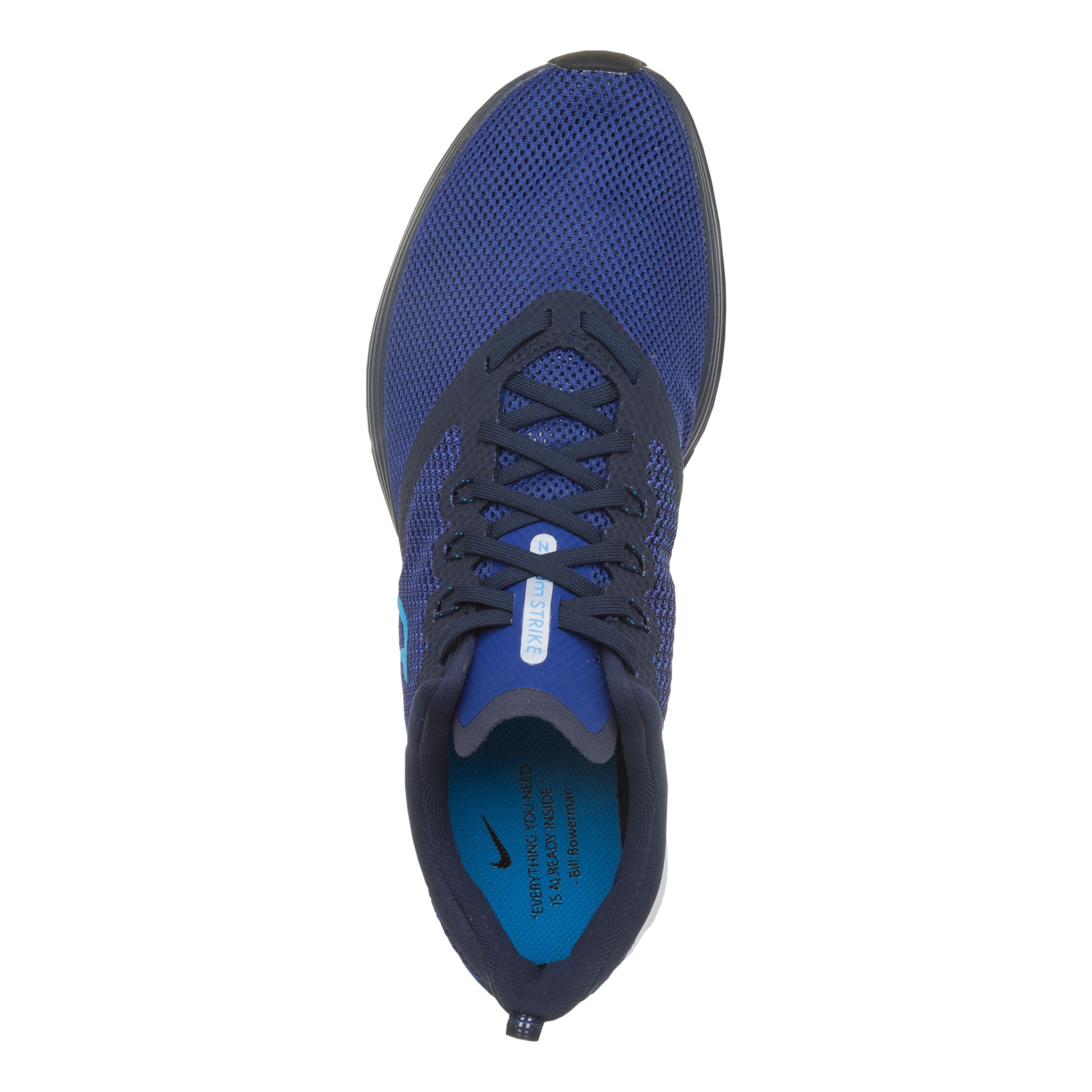 Zoom Strike Neutral Running Shoe Men Dark Blue Blue