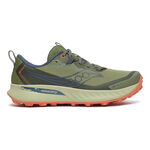 Saucony Running shoes Saucony Peregrine 15 GTX Trail Running Shoe Women-Brown,Grey