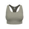 Seamless Medium Padded Sport Sports bras Women-khaki