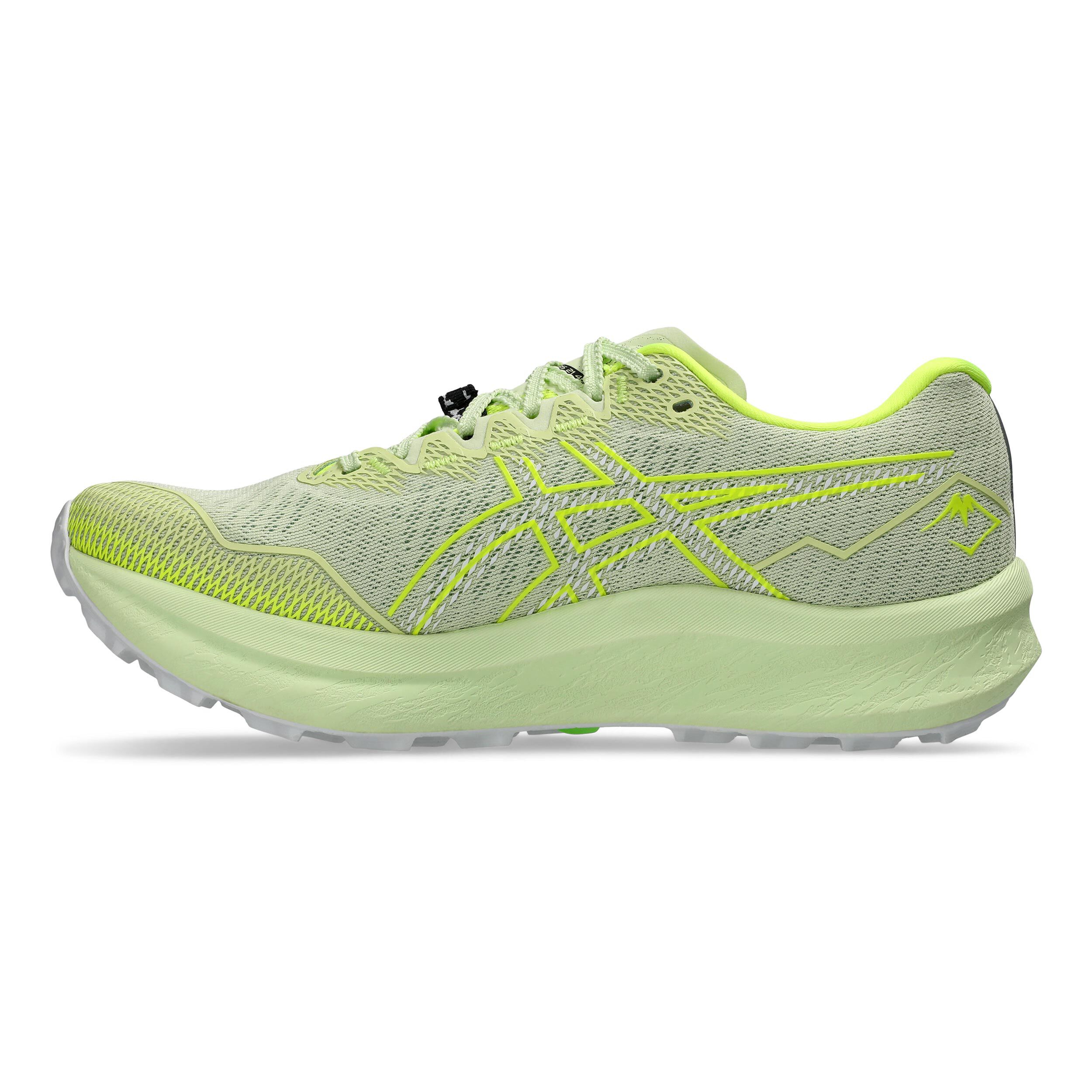Buy ASICS Fuji Speed 3 Trail Running Shoe Women Light Green Yellow online Running Point UK