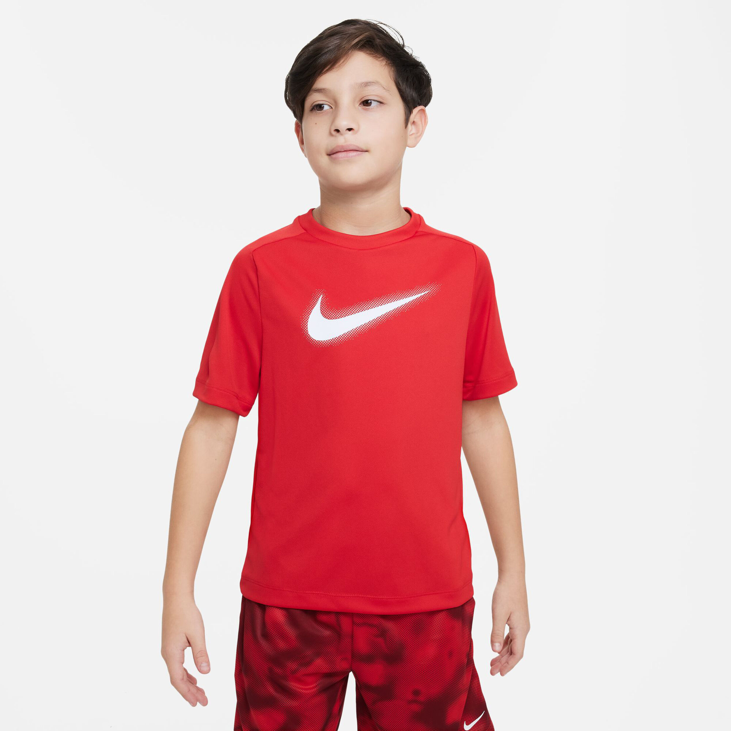 Nike red cheap t shirt