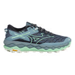 Mizuno Running shoes Mizuno Wave Mujin 10 Trail Running Shoe Women-Dark Blue,Mint
