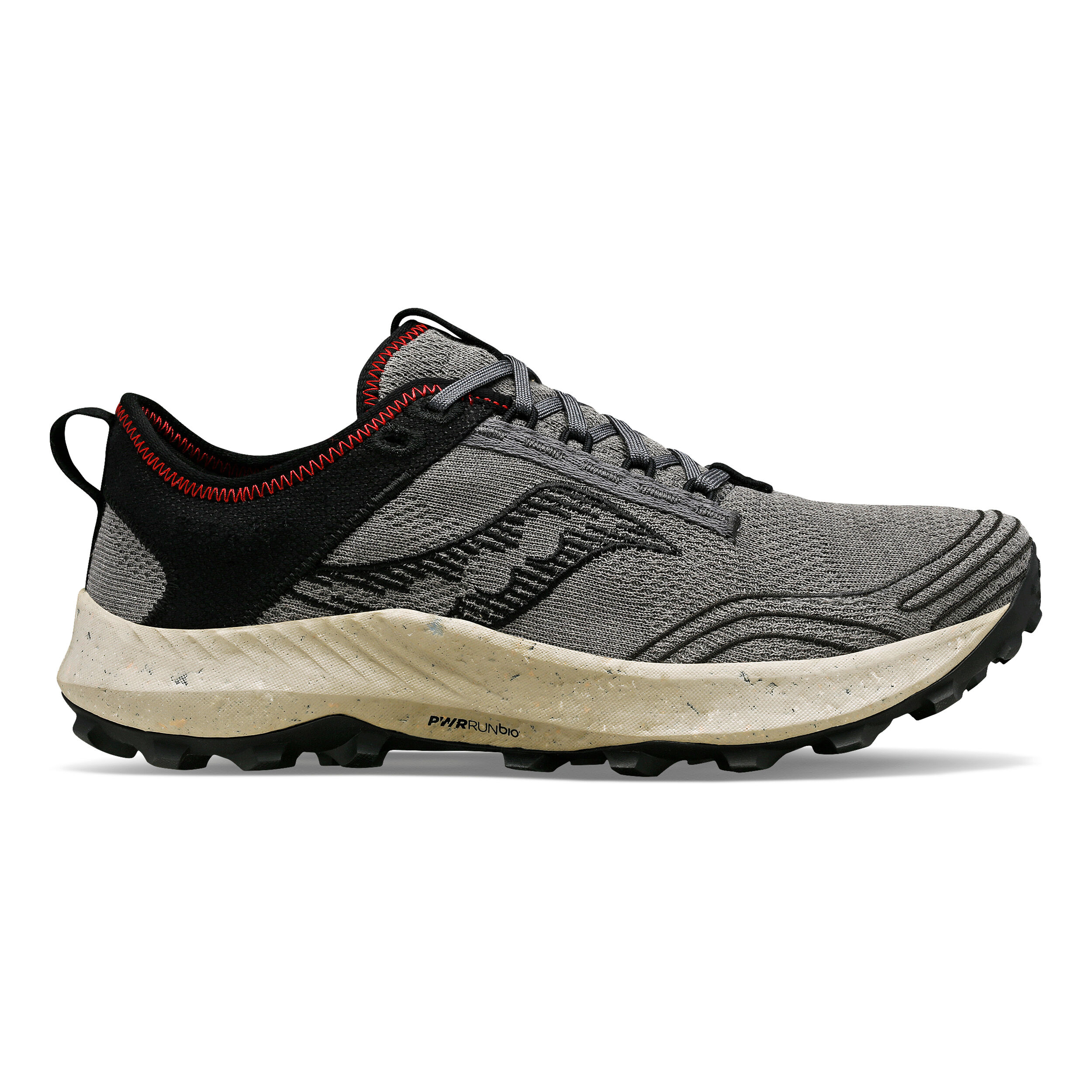 Buy Saucony Peregrine RFG Trail Running Shoe Men Black White in size 42 5 online Running Point UK