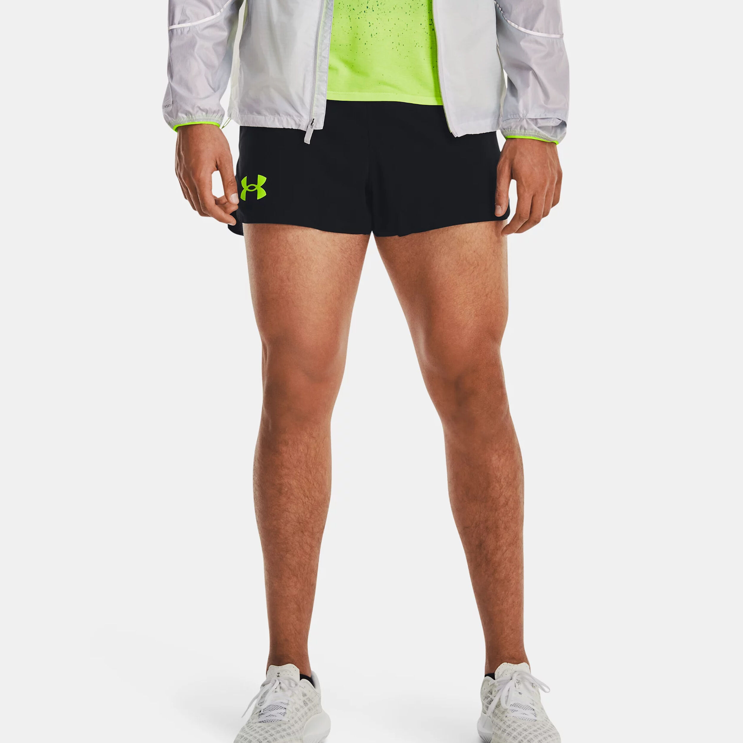 Under armour hot sale split shorts