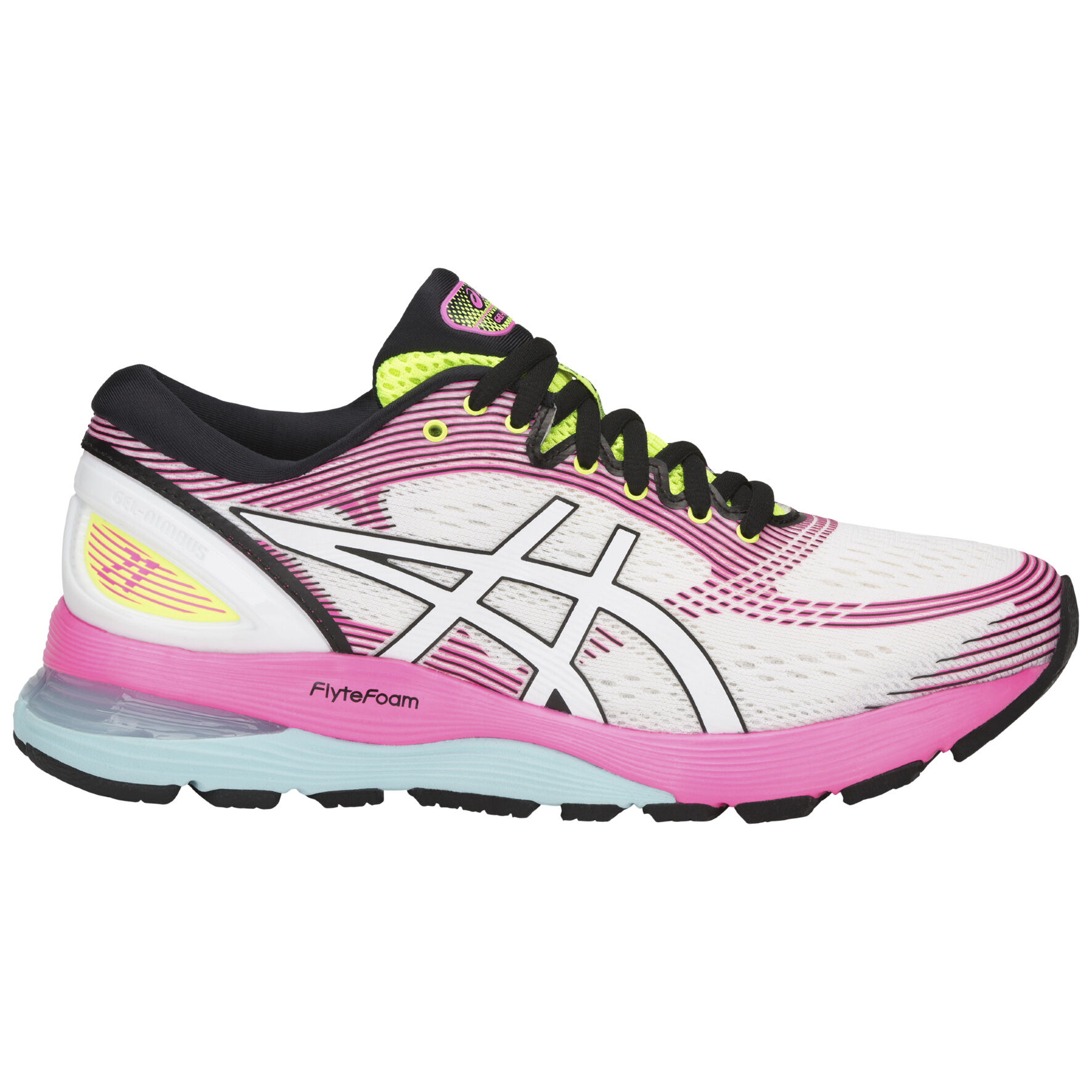 Buy ASICS Gel Nimbus 21 Optimism Neutral Running Shoe Women Cream Pink online Running Point UK