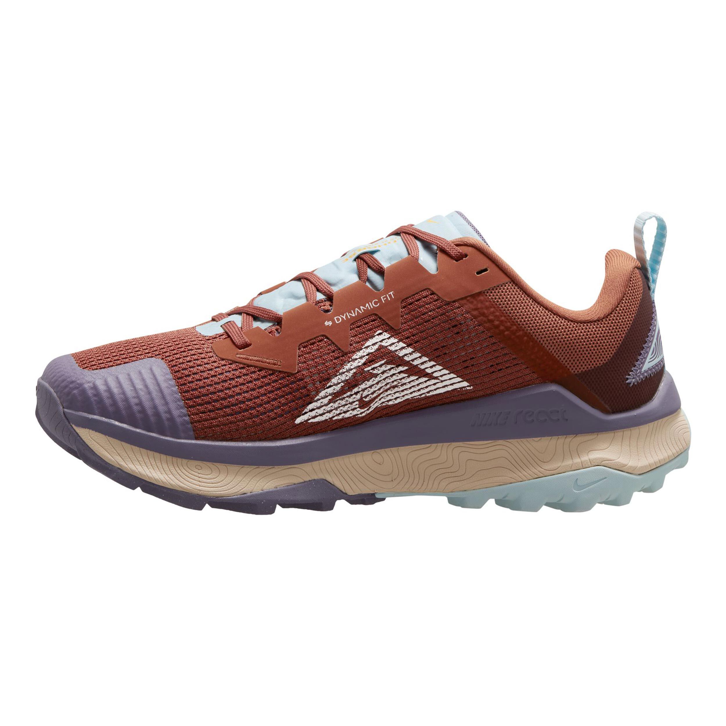 Brown nike running shoes sales