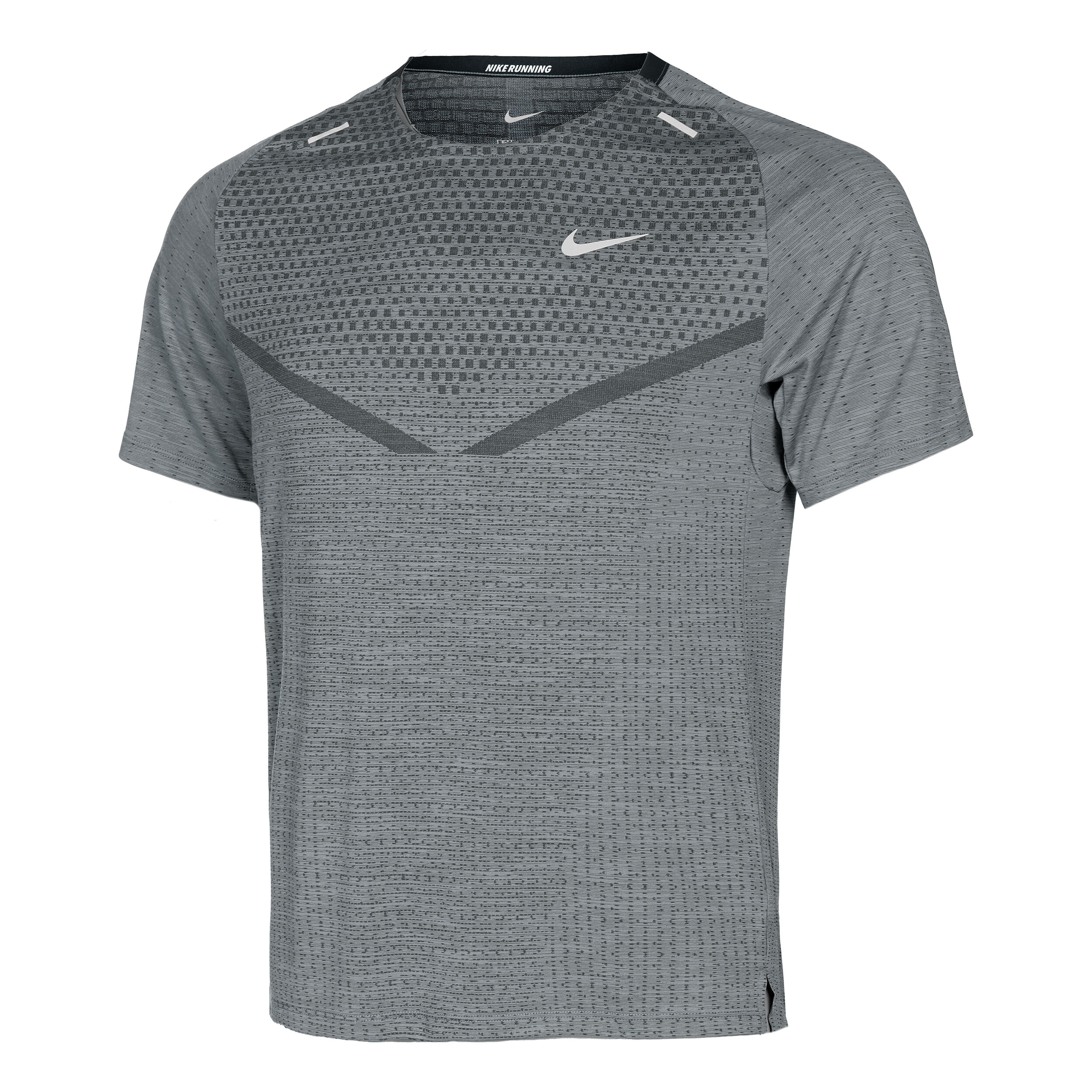 Buy Nike Dri Fit Advantage Techknit Ultra Running Shirt Men Grey Black online Running Point UK