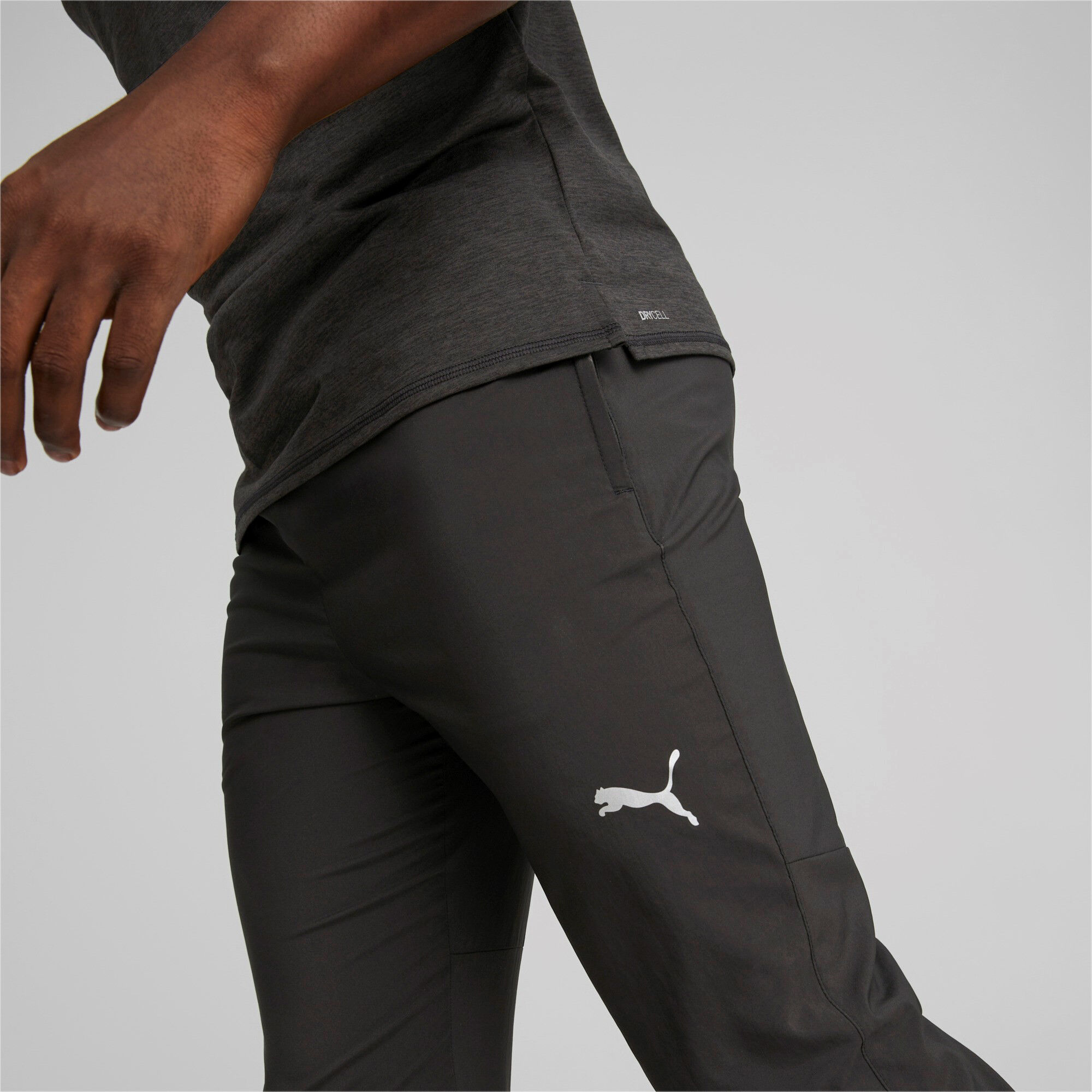 Run Favorite Tapered Running Pants Men Black