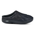OOFOS Running shoes OOFOS Oocoozie Thermo Mule Recovery Shoe-Black,Neon Green